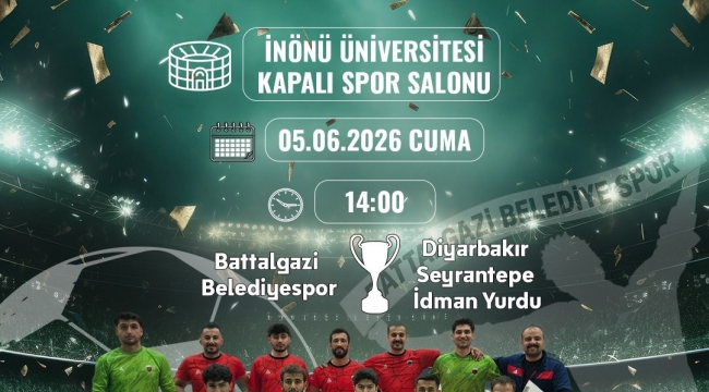 Futsal Ligi'nde yarı finale yükselen Battalgazi Belediyespor