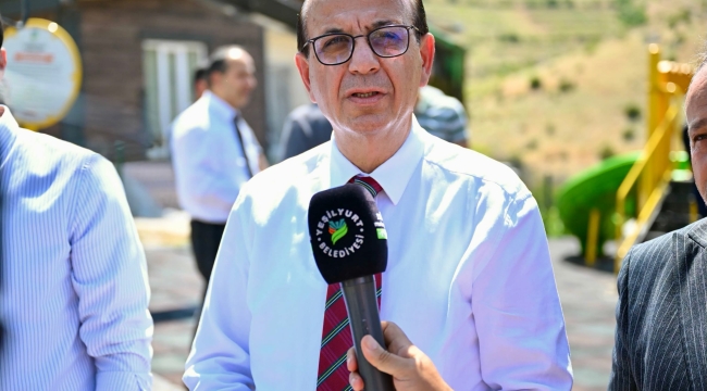 Güneş anerjisiyle çocuk parkı