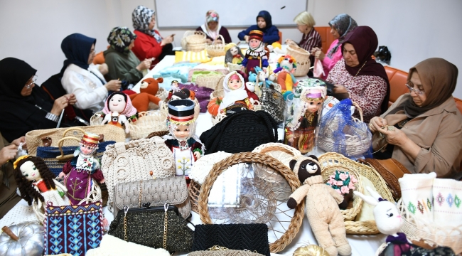Yeşilyurt'ta El Emeği Ürünler, Ekonomiye Dönüşüyor